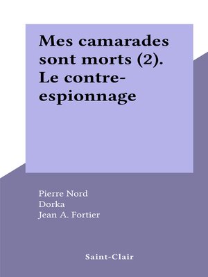 cover image of Mes camarades sont morts (2)